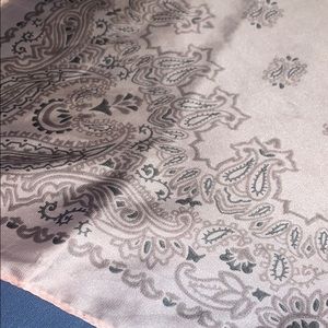 Light pink scarf bandanna